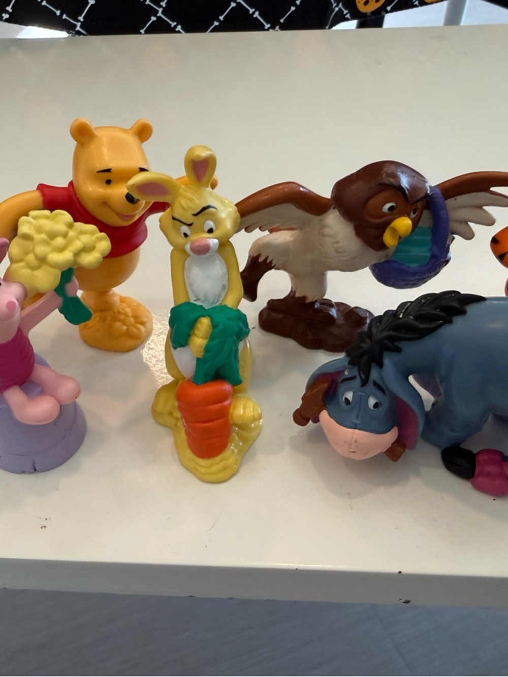 Disney Winnie the Pooh vintage Figure Set of 7